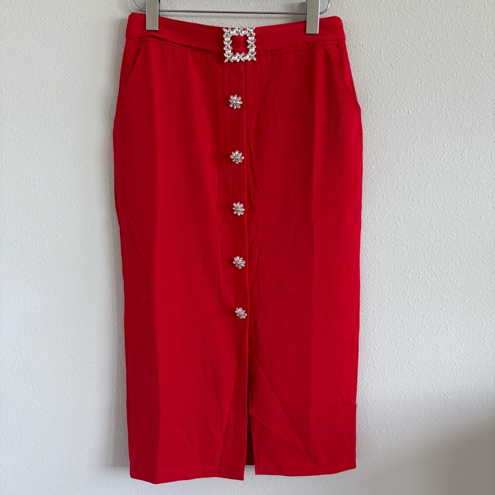 NWT Rhinestone skirt